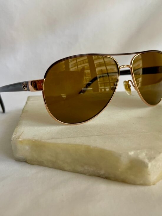 Gucci Aviator, Rose gold sunglasses, original case, like new
